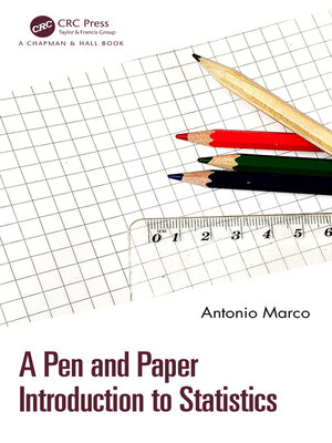 cover image of A Pen and Paper Introduction to Statistics